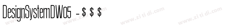 DesignSystemDW05 字体转换